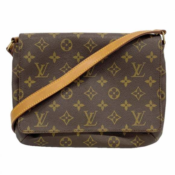 LOUIS VUITTON Authentic Brown Monogram Shoulder Bag